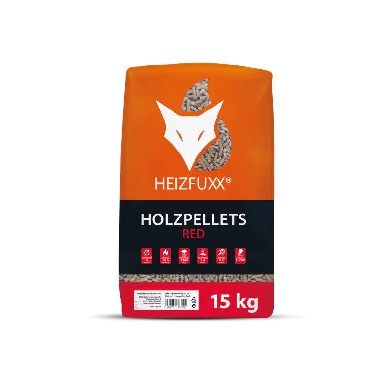 Holzpellets Red 15 kg ( 65 Sack )