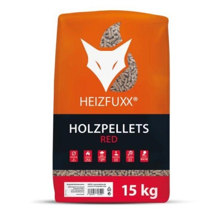 Holzpellets Red 15 kg ( 65 Sack )