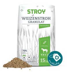 Strohgranulat Einstreu 15 kg ( 65 Sack )